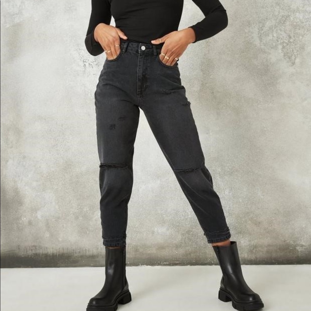 Ripped Mom Jeans
